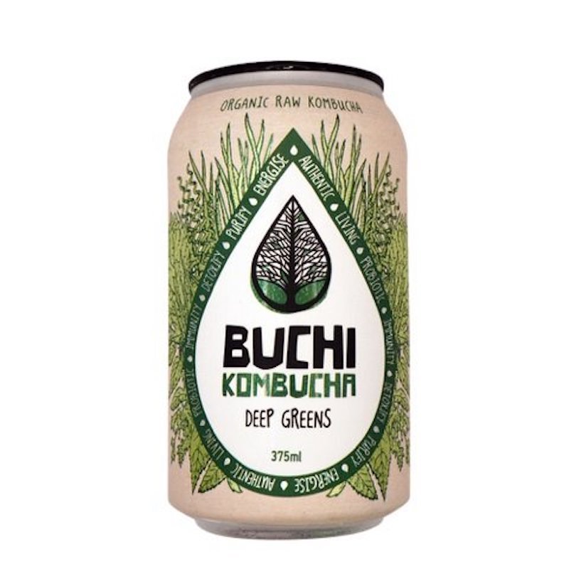 Buchi Kombucha Deep Greens 375ml (box of 16)