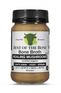 BEST OF THE BONE ORGANIC HEALING MUSHROOM BONE BROTH CONCENTRATE 390G (BOX OF 8)