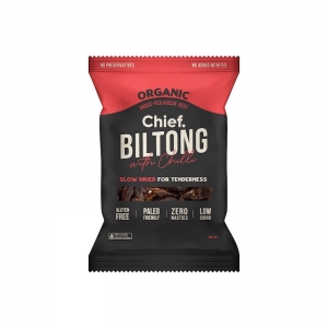 Chief Beef and Chilli Biltong 30g (box of 12)