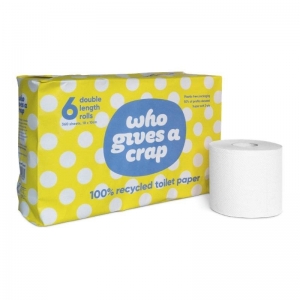 WHO GIVES A CRAP 100% Recycled 8 X 6 ROLL PACKS (UNIT)