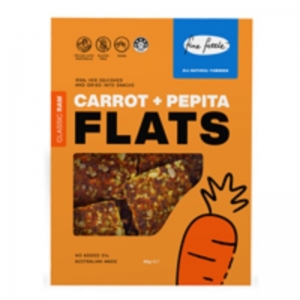 FINE FETTLE ORIGINAL FLATS CARROT PEPITA 80G (BOX OF 6)