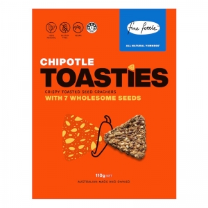 FINE FETTLE TOASTIES CHIPOTLE 110G (BOX OF 6)