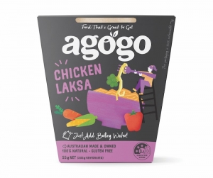 AGOGO INSTANT MEAL CHICKEN LAKSA 55G (BOX OF 6)