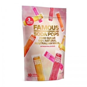 FAMOUS SODA POPS 12 X 60ML (BOX OF 8)