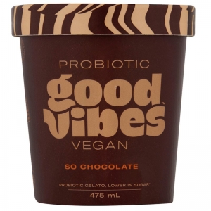 Good Vibes So Chocolate Vegan Gelato 475ml (box of 6)