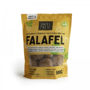 Larder Fresh Falafels Original SMALL 500g **FROZEN** (box of 8)