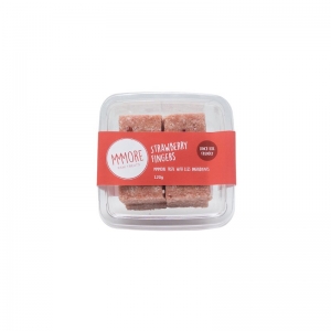 MMMORE STRAWBERRY FINGERS 120G (BOX OF 6)