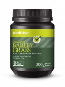 MELROSE ORGANIC BARLEY GRASS POWDER 200G (BOX OF 6)