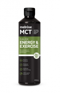 MELROSE MCT OIL ENERGY AND EXERCISE 250ML (BOX OF 6)