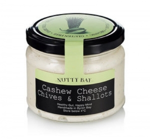 NUTTY BAY CASHEW CHEESE CHIVE SHALLOT 270G (BOX OF 6)