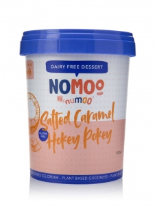 NOMOO BY NUMOO "DAIRY FREE" - SALTY CARAMEL HOKEY POKEY 500ML (BOX OF 6)