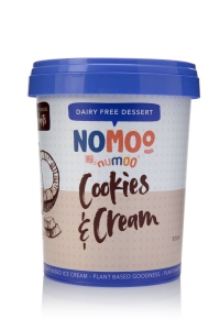 NOMOO BY NUMOO "DAIRY FREE" - COOKIES N CREAM 500ML (BOX OF 6)
