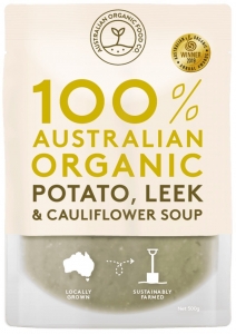 AOFC Organic Potato & Leek Soup *large chilled* 500g  (box of 5)