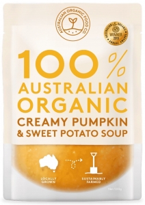 AOFC Organic Pumpkin & Sweet Potato Soup *large chilled* 500g (box of 5)