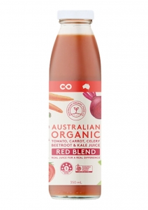 AUSTRALIAN ORGANIC FOOD CO. "RED" BLEND  JUICE (BOX OF 8)