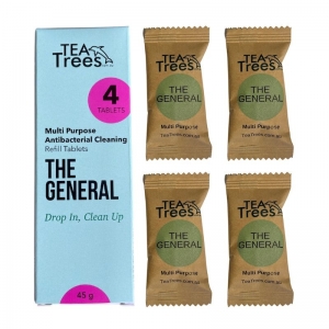 TEA TREES MULTIPURPOSE CLEANER THE GENERAL 4 TABLET REFILL (BOX OF 10)