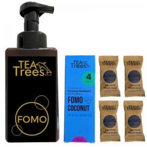 TEA TREES FOMO HAND WASH COCONUT "STARTER PACK"  (BOX OF 6)