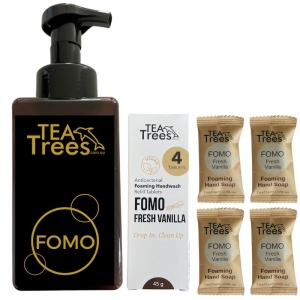 TEA TREES FOMO HAND WASH FRESH VANILLA"STARTER PACK" (BOX OF 6)