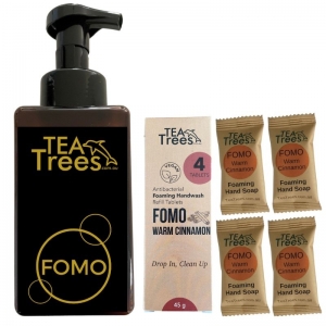 TEA TREES FOMO WARM CINNAMON HAND WASH "STARTER PACK" (BOX OF 6)